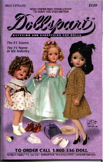 Vintage dolls in stylish outfits